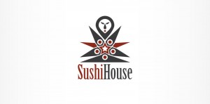 Sushi House, Logo Design, Dublin