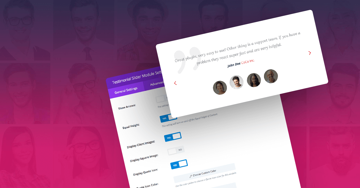 Divi Plugin Highlight – Testimonial Slider