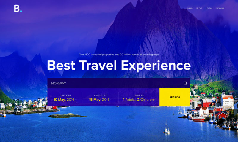 site travel from