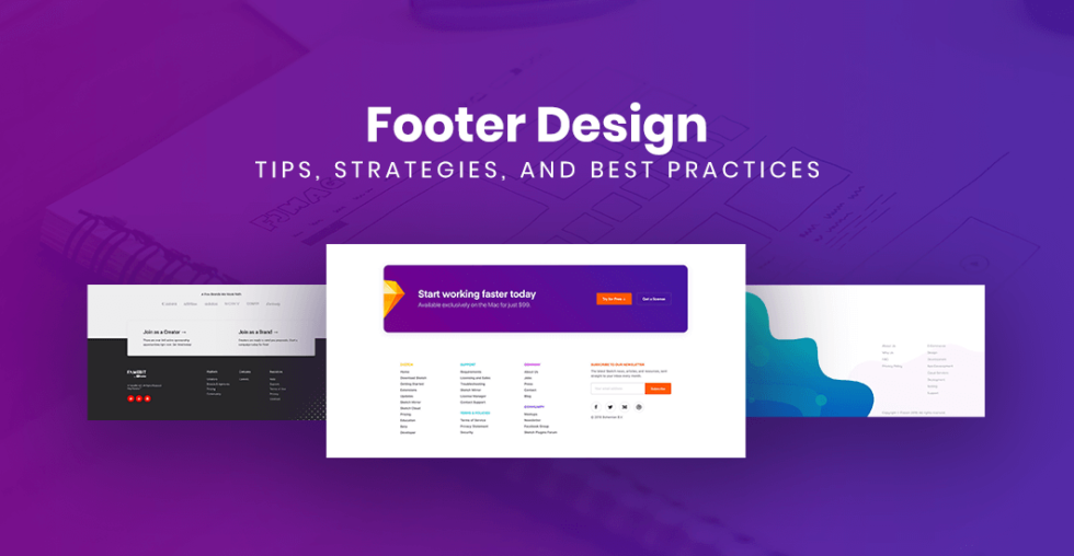 Website Footer Design: Tips, Strategies, And Best Practices | B3 ...
