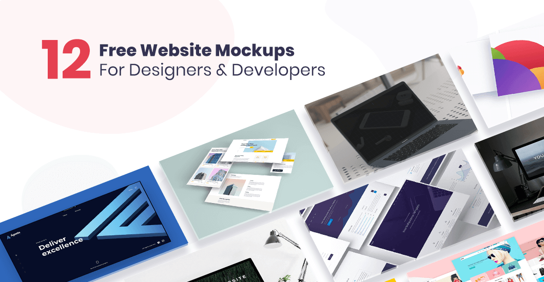 12 Free Website Mockups For Designers & Developers