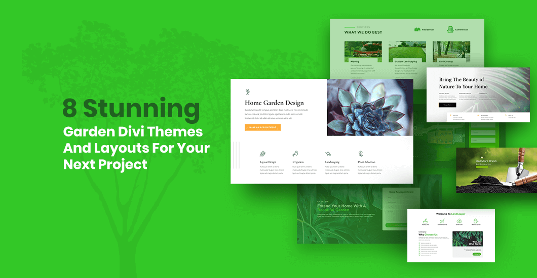 8 Stunning Garden Divi Themes And Layouts For Your Next Project