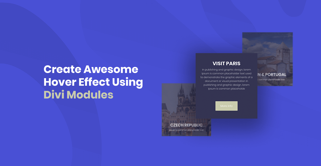 Create Awesome Hover Effect Using Divi Modules